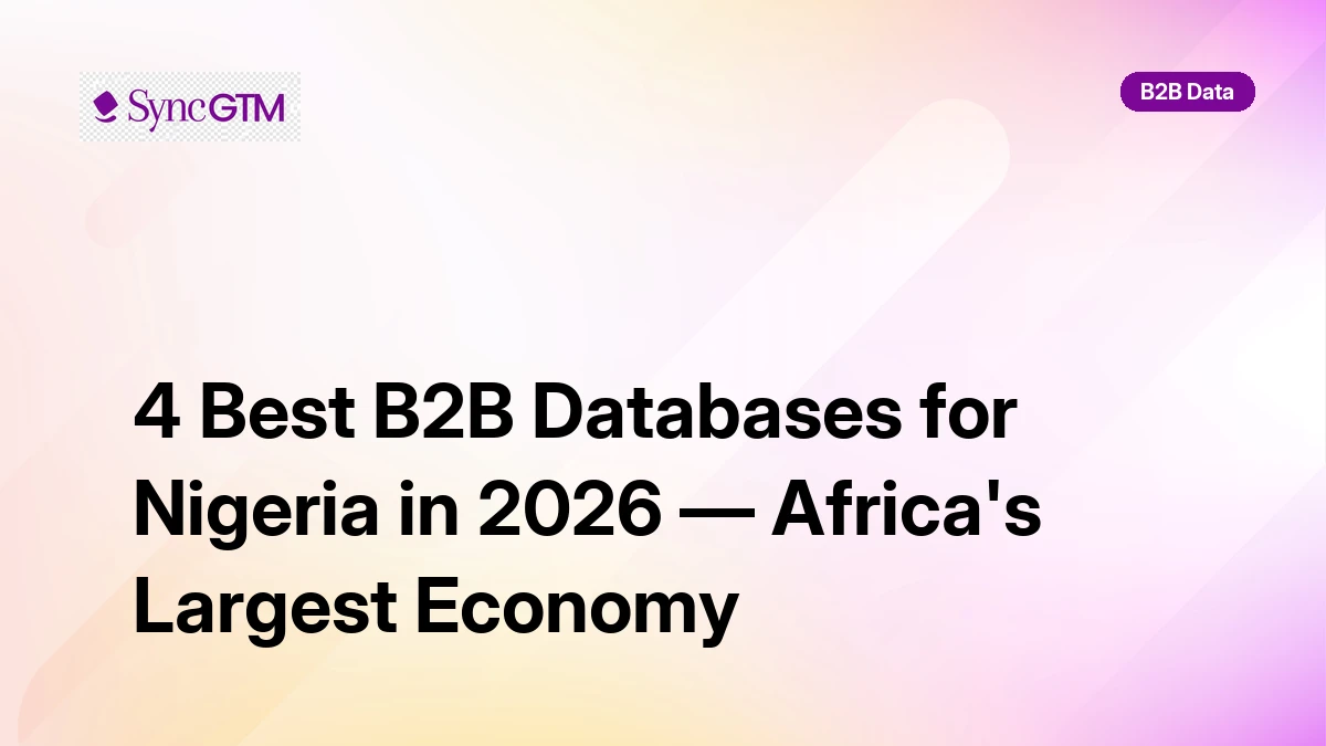 4 Best B2B Databases for Nigeria in 2026 — Africa's Largest Economy ...