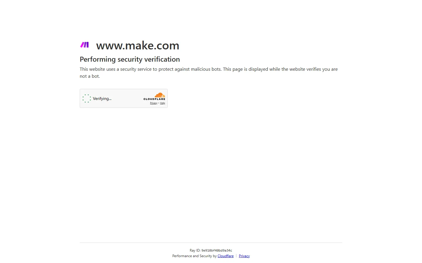 Make homepage — visual automation platform for workflow building