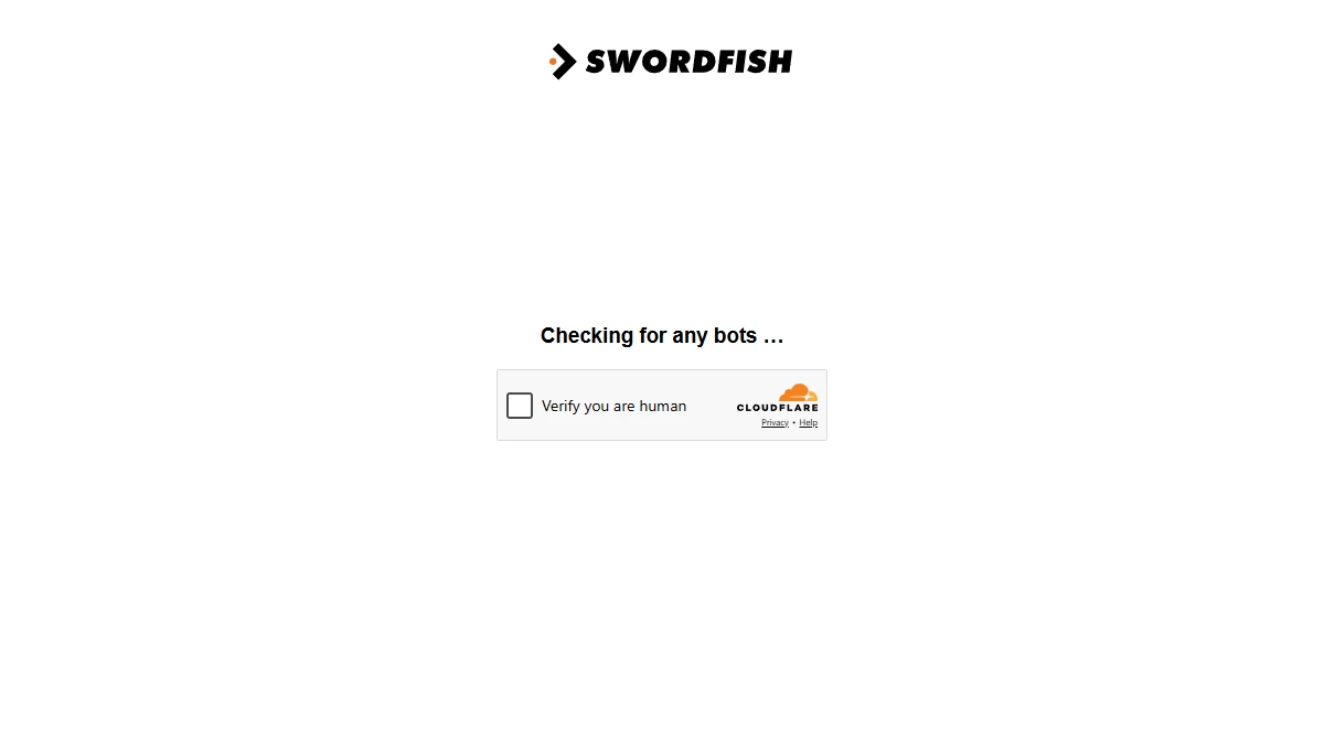 Swordfish AI homepage — Swordfish AI review 2026 cell phone and personal email data platform